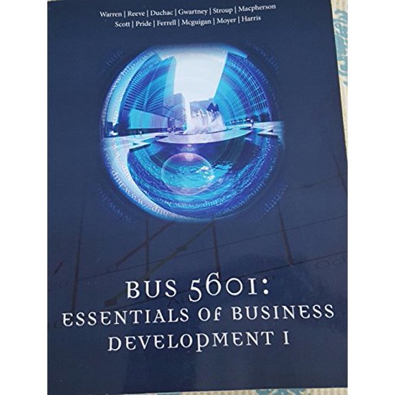 Pre-Owned BUS 5601: Essentials of Business Development (Paperback) 1305289749 9781305289741