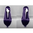 thumbnail image 5 of Unique Bargains Wigs for Women 31" Deep Purple Wigs with Wig Cap, 5 of 6