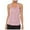 Pink, variant on Womens Tank Top Womens Workout Tops For Women Racerback Tank Tops Mesh Yoga Shirts Athletic Running Sleeveless Gym Clothes Line Top Women Crop for Concert Band 13 Bullseye