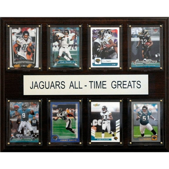 Jacksonville Jaguars 12'' x 15'' All-Time Greats Plaque