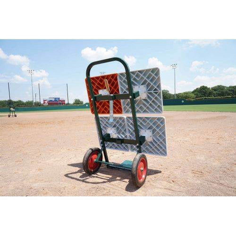Baseball/Softball Game Base Transportation Cart