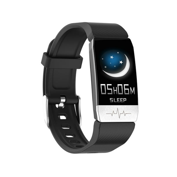 Pulsera inteligente Termometro Medicion de temperatura corporal Salud Monitor de sueno Sangre Walmart en linea