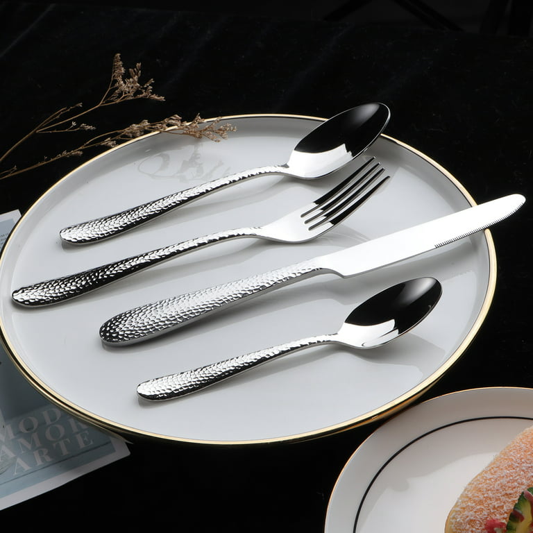 Polished Modern Cutlery Set - 24 PCS – INSPIRA LIFESTYLES
