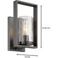thumbnail image 6 of 86501-CHA Designers Fountain Elements - One Light Wall Sconce, 6 of 8