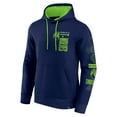thumbnail image 2 of Men's Fanatics Navy Minnesota Timberwolves Game Time Crossover Pullover Hoodie, 2 of 3