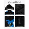 thumbnail image 3 of Wantdo Kid Boy's Winter Snow Coat Kid's Ski Jacket with Removable Hood Black Size 8, 3 of 7