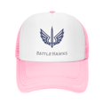 thumbnail image 2 of St. Louis BattleHawks Trucker Hats Pink One Size Adjustable Snapback Hat, 2 of 5