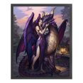 thumbnail image 1 of Cuadros Decorativos Bordado completo Hilo de algodón ecológico 11CT Impreso Dragon Girl Punto de cruz Obra de arte Wdftyju embutido en tela, 1 of 9