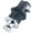 Chrome, variant on Push to Open Lock Keyless Cupboard Drawer Push Button Latches Knob Corrosions Resistant Flush Mount Cabinet Latches