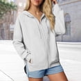 thumbnail image 4 of MESSUEN Womens Hoodies Pullover Workout Hoodies for Women Thermal Hoodies for Women Oversized Hoodie Womens Sweatshirts Womens Fall Sweatshirts Cute Hoodie White 3XL, 4 of 4