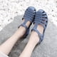 thumbnail image 1 of Sandalias con punta inferior suave para adultos, primavera y verano, zapatos planos con agujeros huecos para mujer, zapatos de gelatina, sandalias de playa, zapatos de plástico de estilo romano, 1 of 6