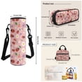 thumbnail image 7 of KUIFORTI Flower Ladybug School Bag and Lunch Bag Set of 4 Fashion Girls Backpack with Pencil Case Water Bottle Sleeve for Teens Elementary Middle School Daily Use, 7 of 7