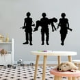 thumbnail image 3 of Country Wall Decals For Boy'S Bedroom - Silhouette Wall Sticker Decal With Easy Installation Instructions Wall Decal Sticker - Size: 20 In X 12 In, 3 of 5
