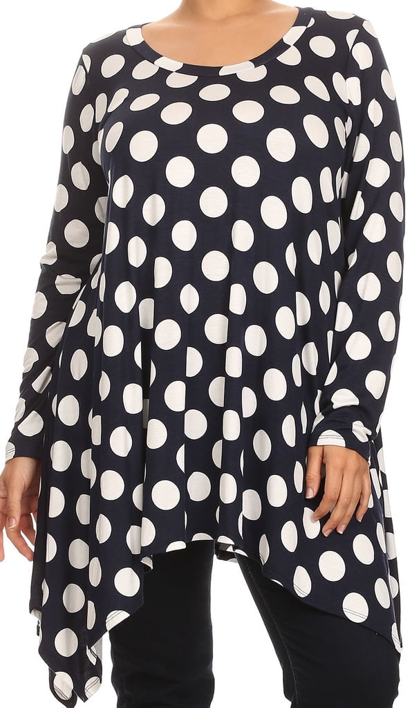 BNY Corner Women Plus Size Large Polka 
