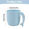 thumbnail image 3 of Miyuadkai Dolphin Mouthwash Cup Glacier Blue, the Mouthwash Cup Is a Cute Toothbrush Holder and a Multi Purpose Drinking Cup for Brushing Teeth in the Bathroom, 1 Mouthwash Cup, 3 of 9