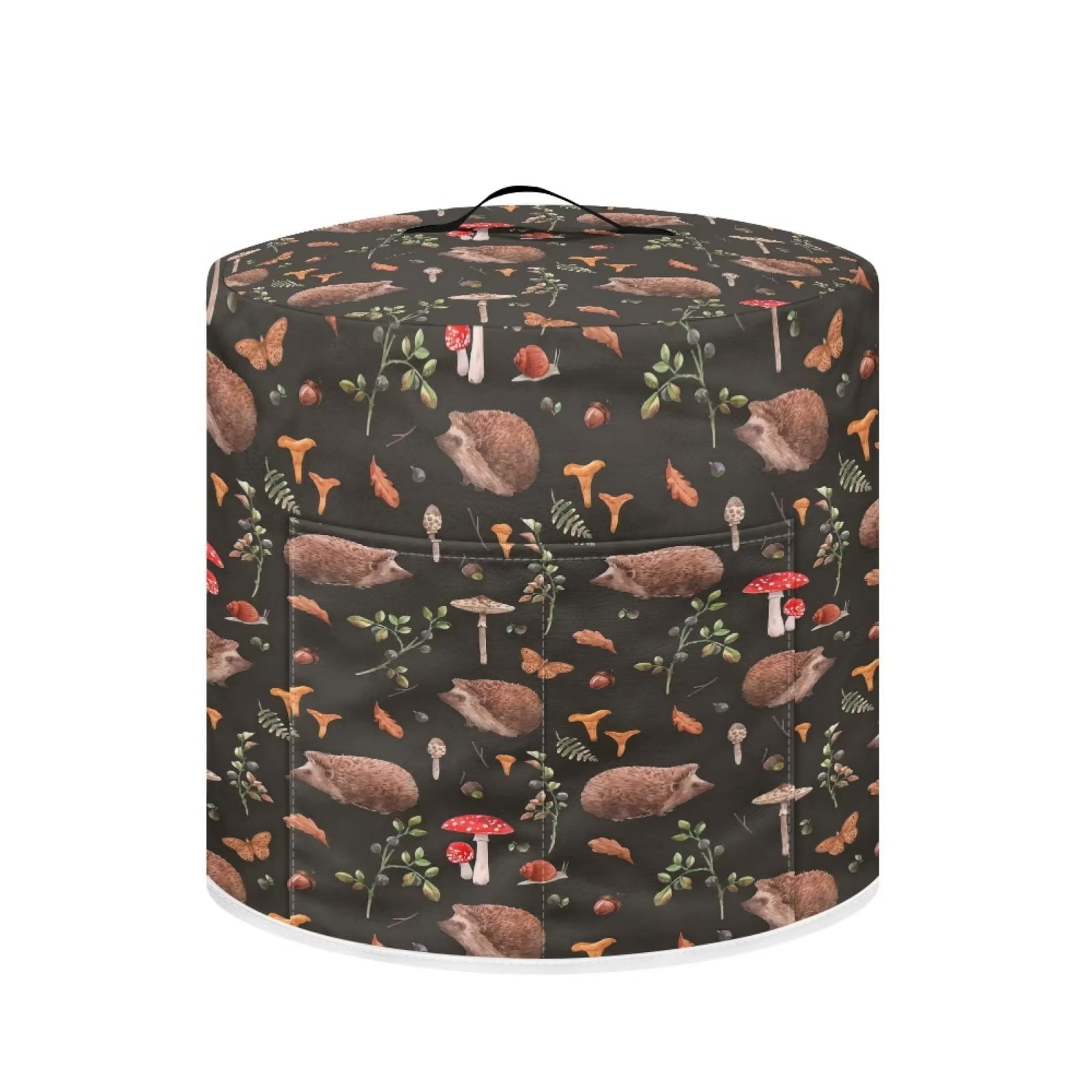 NETILGEN Hedgehog Mushrooms Pattern Cooker Cover AntiDirty Rice Cooker