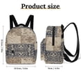 thumbnail image 2 of Patchwork Rug Oriental Design Style Small Backpack Cute Mini Backpacks For Woman Lightweight Daypacks, 2 of 8