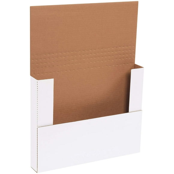 BOX USA BM14112BF 14 1/4"L x 11 1/4"W x 2"H, White (Pack of 50)
