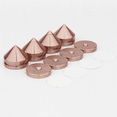 thumbnail image 5 of 4PCS Speaker Stand Feet Foot Pad Metal CD Player Stand M23x20 B, 5 of 8