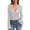 C325/White, variant on XIYON Tshirts For Women Women's Slim Fit Long Sleeve V Neck Lace Top Elegant Basic For Daily Wear And Casual Outings Lightweight 2026 Trendy Clothes