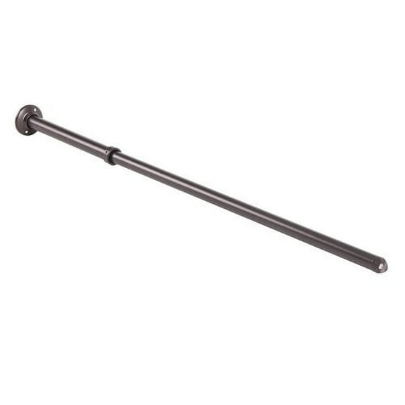 Utopia Alley Rustproof Wall Mounted L-Shaped Corner Rod Vertical Ceiling Support Bar, Bronze