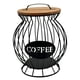thumbnail image 2 of Organizador de cápsulas de café, contenedor de cápsulas de café, barra de café de alambre moderna Negro L, 2 of 9
