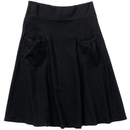 Juniors A-Line Skirt With Pockets