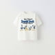 thumbnail image 1 of Camiseta de manga corta con estampado de pato Donald para niños pequeños, ropa de diseño informal, Tops de cuello redondo, manga corta de dibujos animados, Verano, 1 of 5