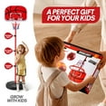 thumbnail image 6 of Ayieyill Kids Basketball Hoop with 3 Balls, Basketball Hoop Indoor Toddler Basketball Hoop Basketball Goals Indoor Outdoor Play, 6 of 8