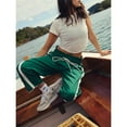 thumbnail image 6 of Jxximdong Pants for Women Womens Casual Pants Loose Fit High Waisted Travel Work Sweatpants With Pockets Green M Trousers, 6 of 8