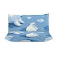 thumbnail image 4 of Cute Polar Bear Bedding Sets Twin Duvet Cover 3 Piece Cute Bed Set for Boys Girls Kid, 4 of 6