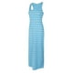 thumbnail image 3 of Maxi Sin Mujeres Suave Transpirable Ajuste Playa Sky Yinane vestido maxi a rayas, 3 of 8