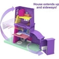 thumbnail image 6 of Polly Pocket Pollyville Pocket House Playset, Doll House with Micro Doll, Toy Bike & Furniture Accessories, 6 of 7