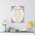 thumbnail image 6 of To My Mom Canvas Daughter Son for Mother Inspirational Wall Decor for Home Office Gym Inspiring Success Quote Print Ready to Hang Wall Art Unframed, 6 of 6