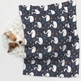 thumbnail image 6 of Pofeuu Swan And Flowers1 Print Puppy Blanket,Dog Blankets,Pet Blanket Cozy Cat Blankets for Indoor Cats, Fuzzy Pet Blanket for Kitten Doggy Dog Blankets-Medium, 6 of 8