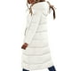 thumbnail image 2 of Abrigo informal con capucha y manga larga para mujer, chaqueta cálida de manga larga con capucha, chaqueta con cuello, abrigo ajustado de invierno para mujer, 2 of 5