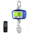 thumbnail image 1 of Industrial-Grade 1000kg Electronic Hook Scale with Temperature & Humidity Measurement, Remote Control, and LCD Display - Compact, Durable, and Multi-Functional (Batteries Not Included, Blue), 1 of 6