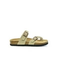 thumbnail image 2 of CloudAir Ladies' Primo Slip-On Contoured Comfort Footbed Crisscross Toe Buckle Sandals, 2 of 5