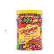 Starburst Original Assorted Jelly Beans Chewy Candy Resealable Jar (54 oz.)