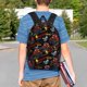 thumbnail image 4 of Disketp Monster Truck Mochila Escolar de 15 Pulgadas, Mochila Ligera para Estudiantes, Viajes y Trabajo, Cómoda y Resistente para el Uso Diario, 4 of 6