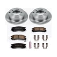 thumbnail image 3 of PowerStop Rear Stock Replacement Brake Pad and Rotor Kit Fits: CHRYSLER DODGE EAGLE MITSUBISHI Select Models KOE1203, 3 of 8