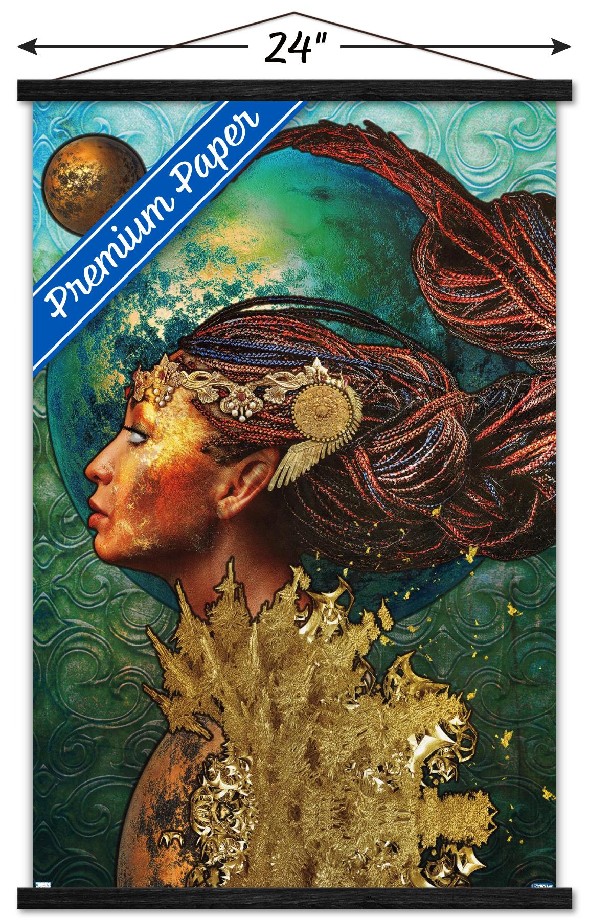Jena DellaGrottaglia: Cosmic Zodiac - Scorpio Wall Poster with Magnetic Frame, 22.375" x 34"