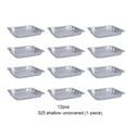 thumbnail image 4 of keepw 12Pcs Aluminum Foil Food Container Rectangle Packing Box Multi-use Takeaway Cooking Liners Microwave shallow/without lid, 4 of 6