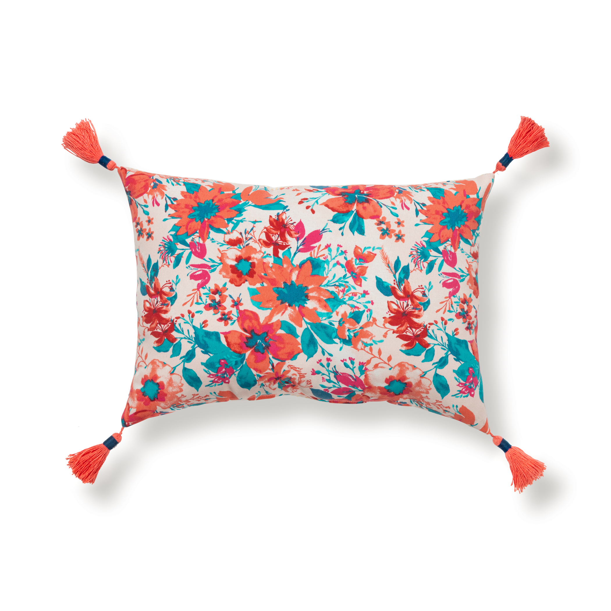 The Pioneer Woman Watering Can Outdoor Rectangle Pillow, Multicolor, 14" x 20" - image 5 of 8