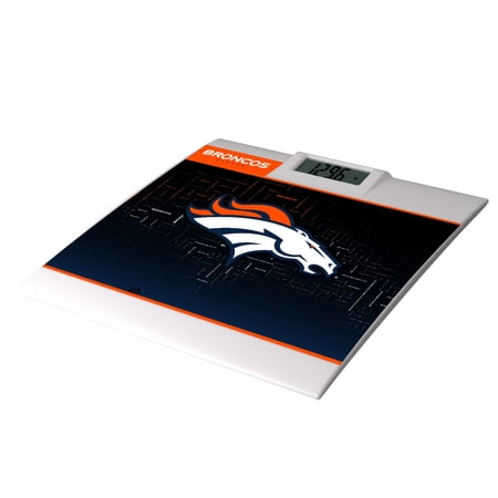 Keyscaper Denver Broncos Quadtile Design Digital Bathroom Scale