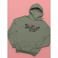 thumbnail image 3 of Buon Ferragosto Happy Hoodie Women -Image by Shutterstock, Female Medium, 3 of 4