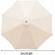thumbnail image 2 of Cubierta de repuesto para sombrilla, 8 costillas, 3 M, impermeable, anti UV, tela de repuesto, beige, 2 of 5
