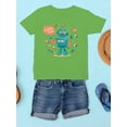 thumbnail image 3 of Robot Let's Play T-Shirt Juniors -Image by Shutterstock,  Small, 3 of 4