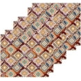 thumbnail image 2 of Dreamtimes 4 PCS Bohemian Abstract Ethnic Washcloths, 12 X 12 Inches Cotton Wash Cloths, Highly Absorbent and Soft Face Towels for Bathroom,Gym,Hotel and Spa, 2 of 7