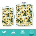 thumbnail image 5 of 2 Pack Washable Rubber Sunflower Cute Floral Dish Drying Mats for Kitchen Counter Home Large Coffee Bar Pad Accessories and Decor for Utensils Stemware (2pcs 18''x24''+19.5''x12''), 5 of 6